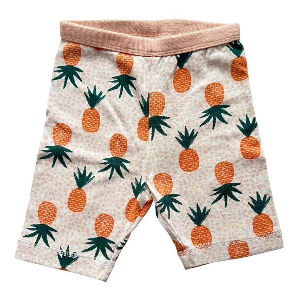 Tea Collection Southeast Asia Pineapple Graphic Tank Pajamas Size 4